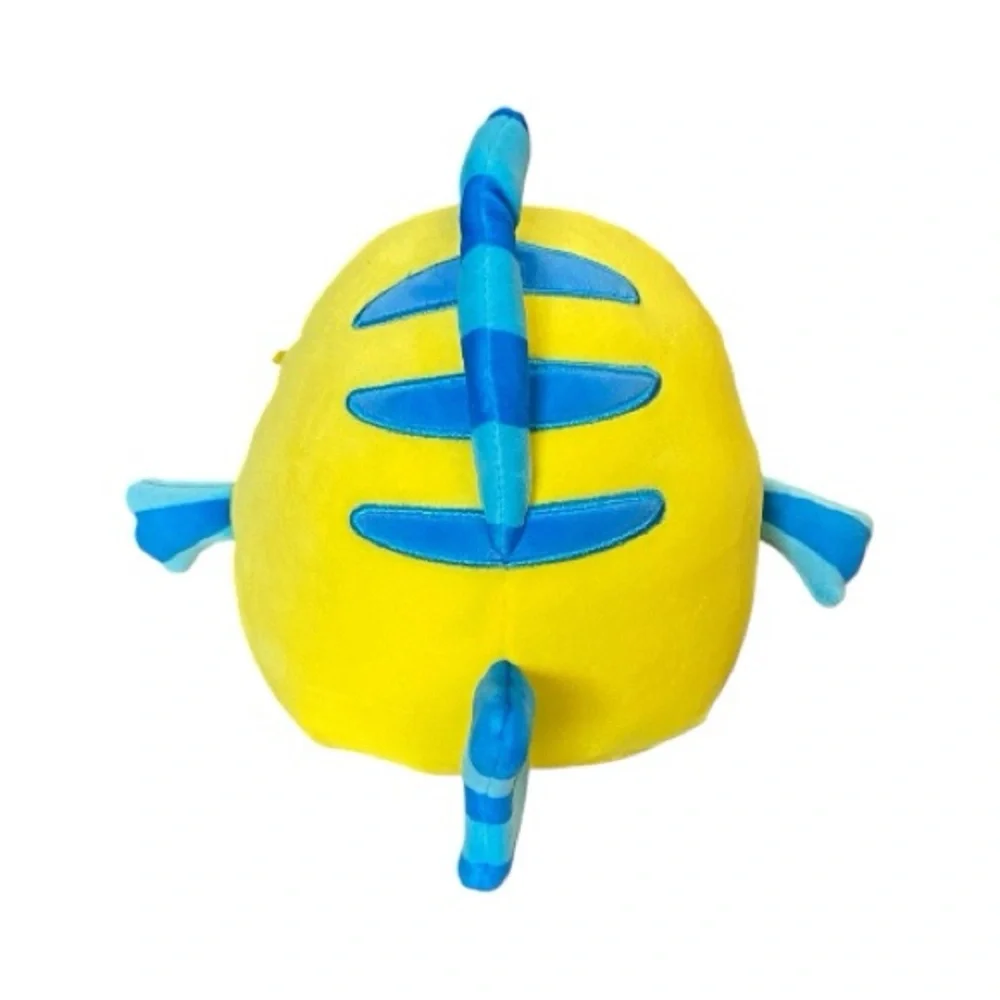 Squishmallows Disney Flounder From The Little Mermaid Soft Plush - Picture 4 of 4